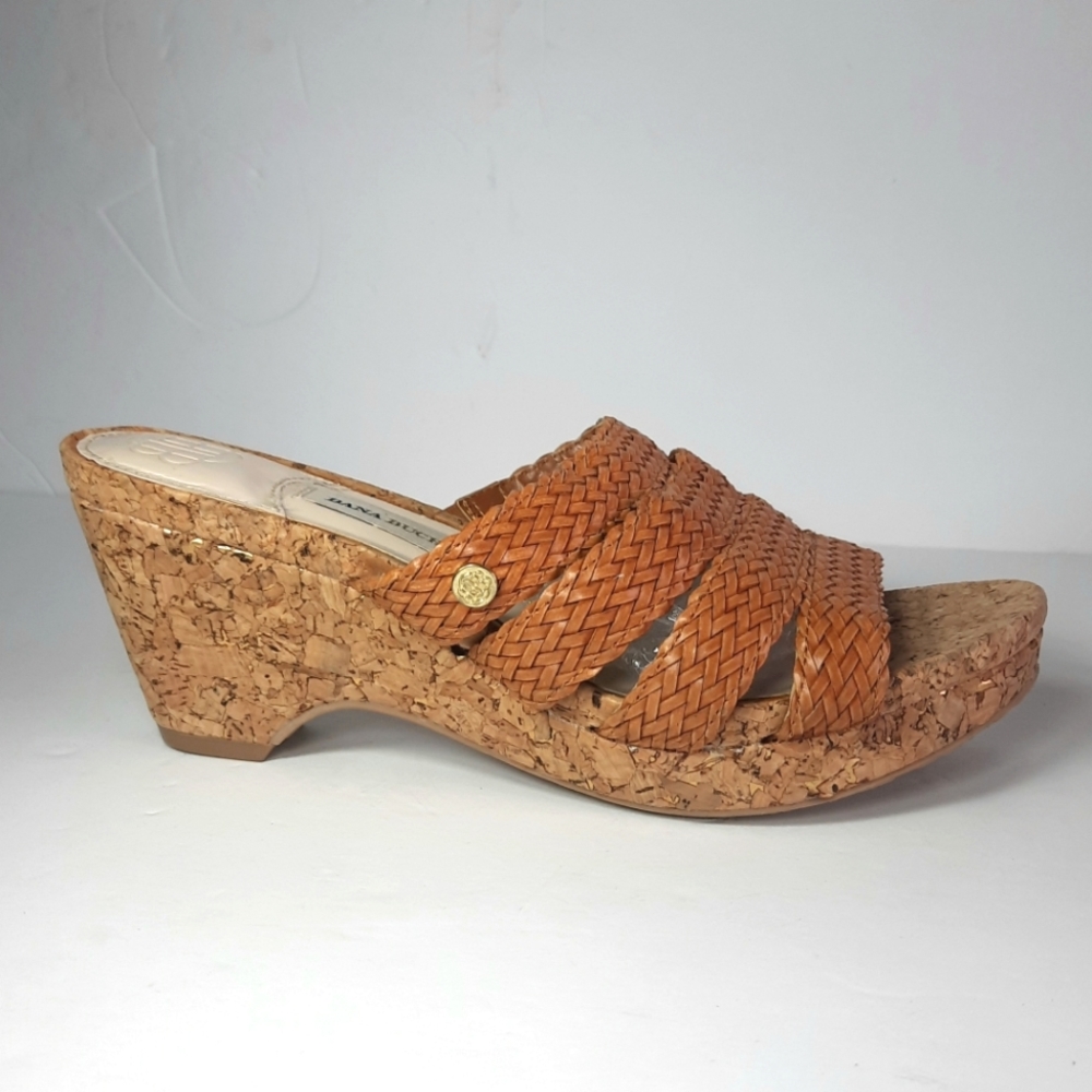 DANA BUCHMAN Woven wedge shoes size 8 - Picture 12 of 16
